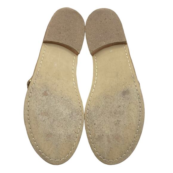 Jack Roger’s Women’s Gold Slip On Thong Sandals Size US 6 - Picture 9 of 11